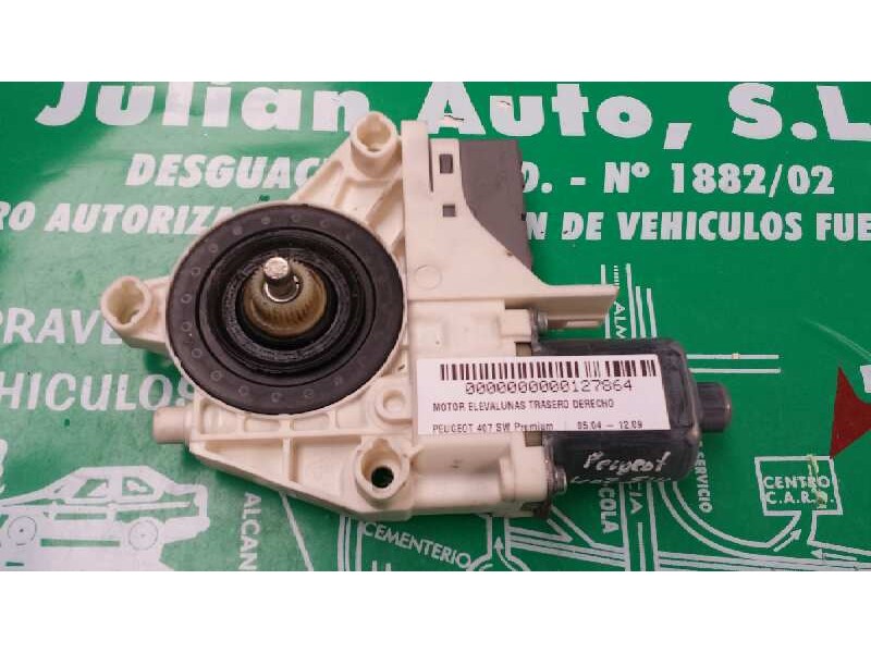 Recambio de motor elevalunas trasero derecho para peugeot 407 sw premium referencia OEM IAM 9646595580 994336104 