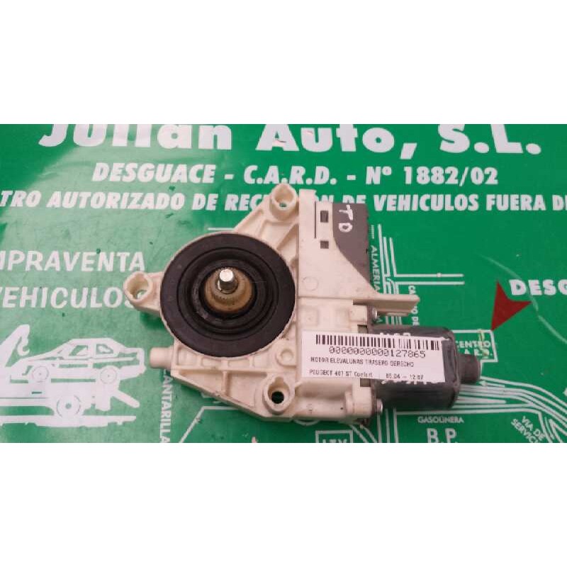Recambio de motor elevalunas trasero derecho para peugeot 407 st confort referencia OEM IAM 9646595580 994336102 999066101