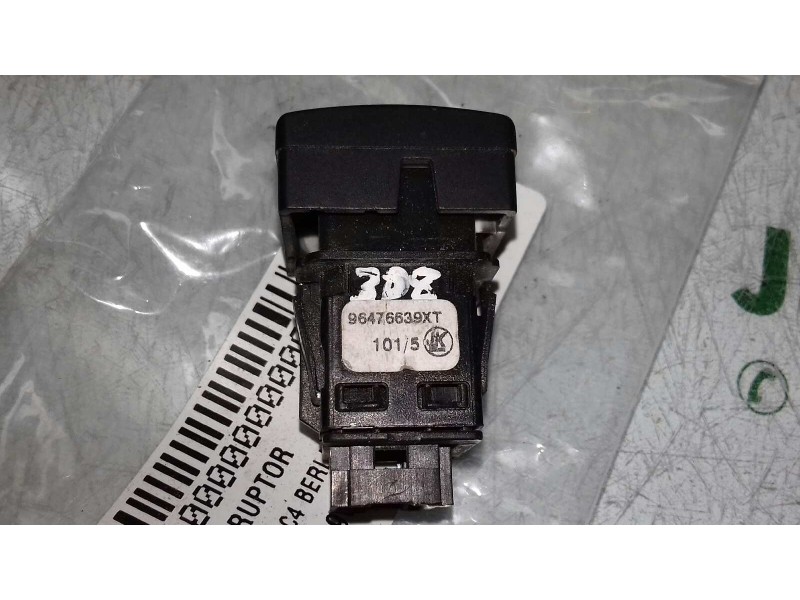 Recambio de interruptor para citroen c4 berlina collection referencia OEM IAM 96476639XT 1015 PARKING
