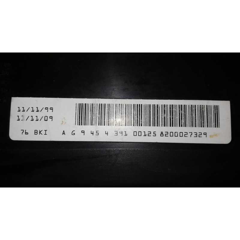 Recambio de airbag lateral izquierdo para renault megane i coach/coupe (da0) 1.6e alize referencia OEM IAM 8200027329  