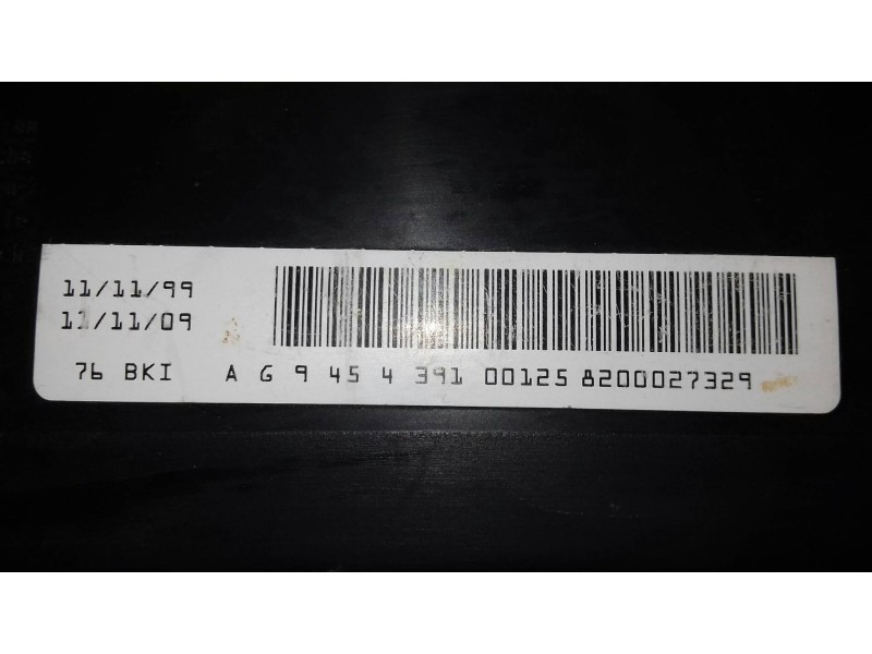 Recambio de airbag lateral izquierdo para renault megane i coach/coupe (da0) 1.6e alize referencia OEM IAM 8200027329  
