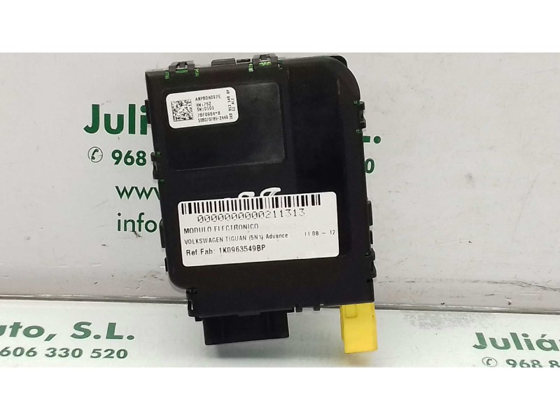 Recambio de modulo electronico para volkswagen tiguan (5n1) country referencia OEM IAM 1K0963549BP 1K0959654 