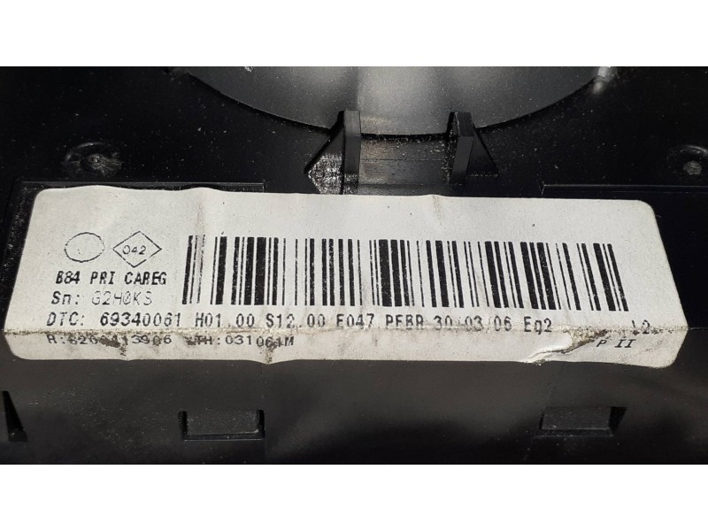 Recambio de mando calefaccion / aire acondicionado para renault megane ii berlina 5p authentique referencia OEM IAM 8200413906  