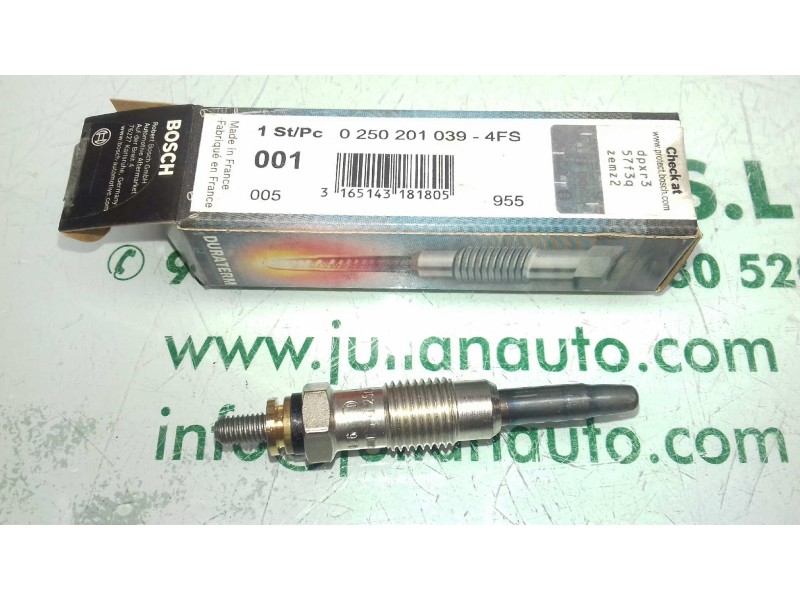 Recambio de calentadores para citroen zx 1.9 d x referencia OEM IAM 0250201039  BOSCH
