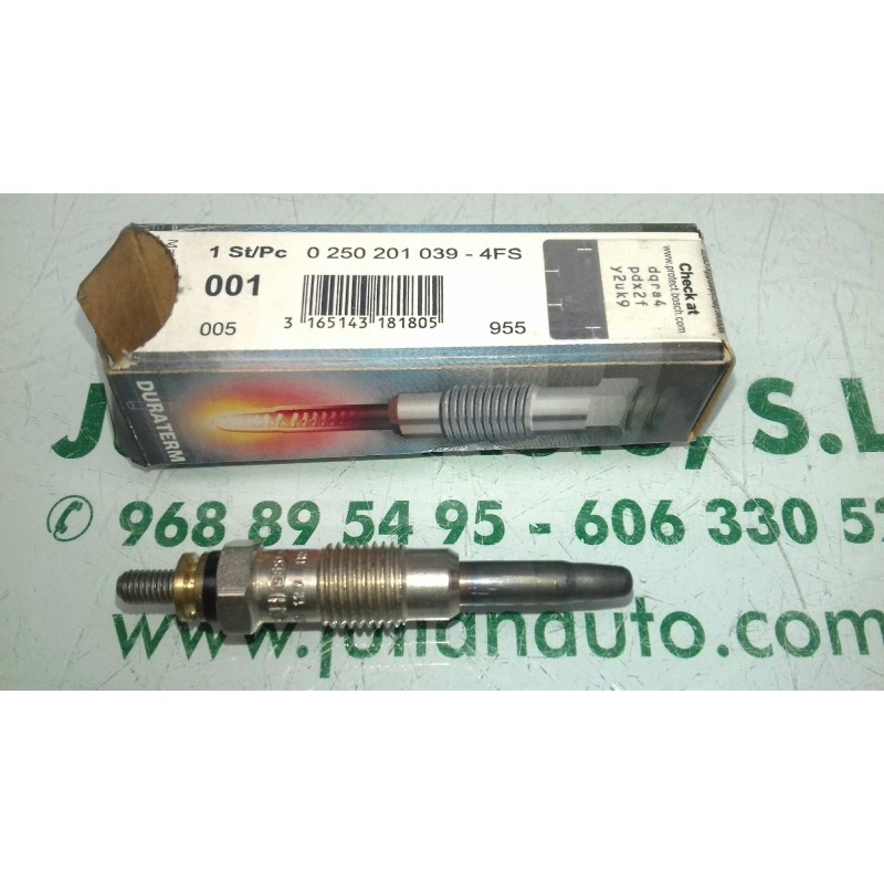 Recambio de calentadores para peugeot 306 berlina 3/4/5 puertas (s2) boulebard referencia OEM IAM 0250201039  BOSCH