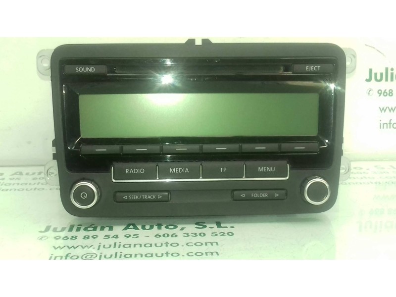 Recambio de sistema audio / radio cd para volkswagen tiguan (5n1) country referencia OEM IAM 5M0035186AA 8157647202360 BLAUPUNKT