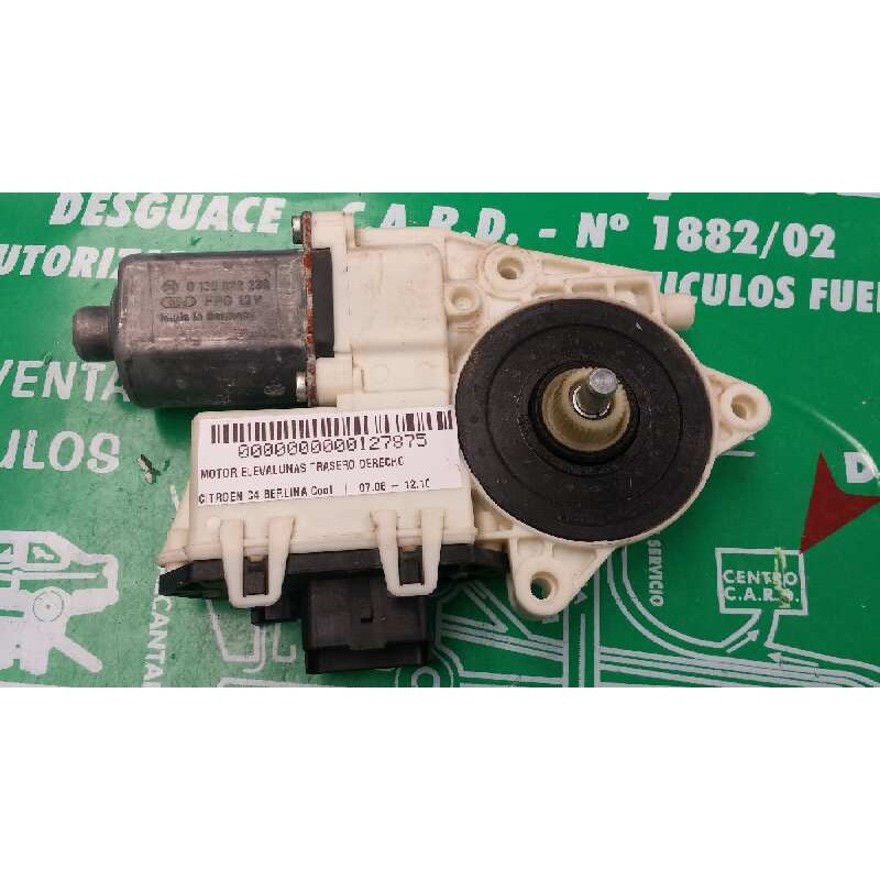 Recambio de motor elevalunas trasero derecho para citroen c4 berlina cool referencia OEM IAM 1137328165 0130822238 BOSCH