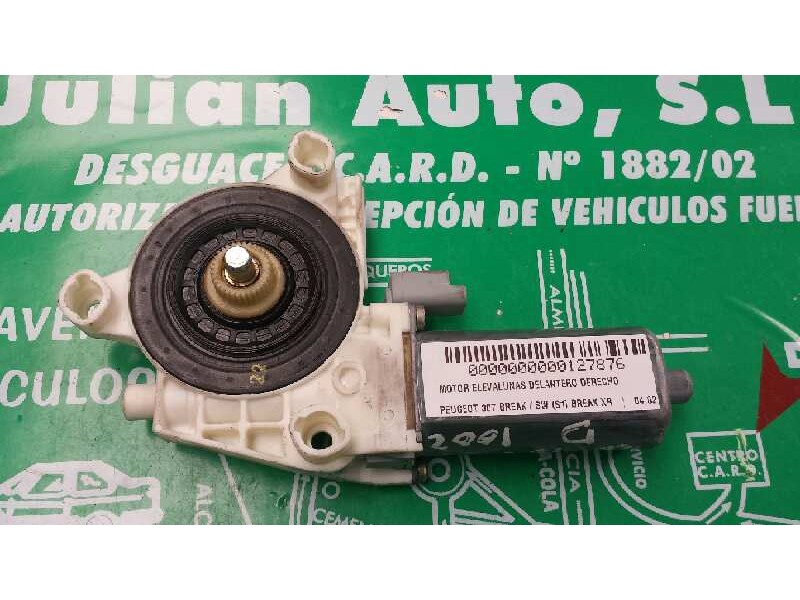 Recambio de motor elevalunas delantero derecho para peugeot 307 break / sw (s1) break xr referencia OEM IAM 9634457280 013082202