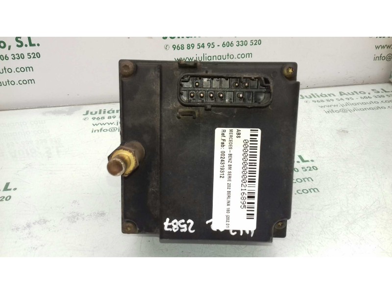 Recambio de abs para mercedes-benz clase c (w202) berlina 180 (202.018) referencia OEM IAM 0024319312 0265213007 BOSCH