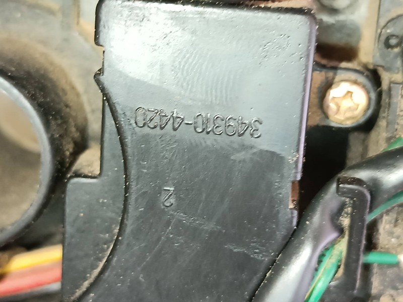 Recambio de mando luces para hyundai coupe (rd) 1.6 16v cat referencia OEM IAM 9340027000 349310LH 3493104420