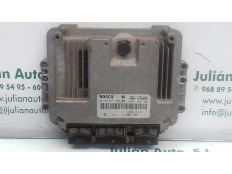 Recambio de centralita motor uce para renault laguna ii (bg0) authentique referencia OEM IAM 8200311539 0281011969 BOSCH