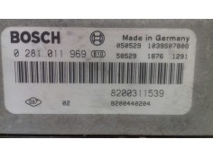 Recambio de centralita motor uce para renault laguna ii (bg0) authentique referencia OEM IAM 8200311539 0281011969 BOSCH 2