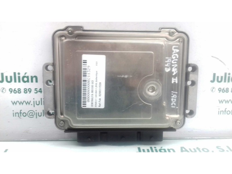Recambio de centralita motor uce para renault laguna ii (bg0) authentique referencia OEM IAM 8200311539 0281011969 BOSCH