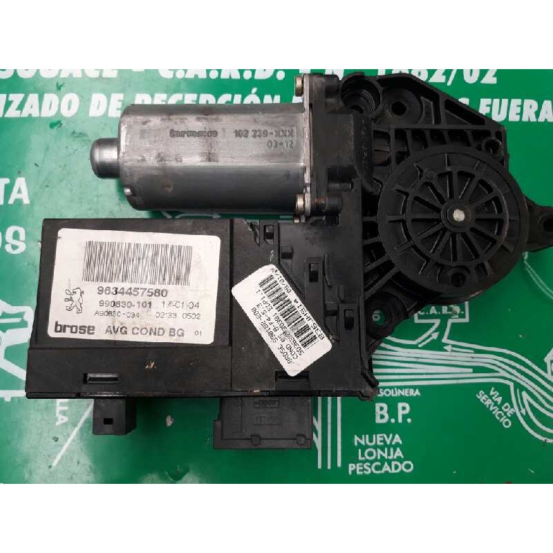 Recambio de motor elevalunas delantero izquierdo para peugeot 307 break / sw (s1) sw referencia OEM IAM 9634457580 0130821767 