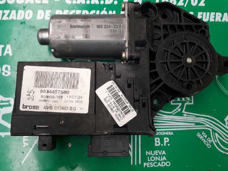 Recambio de motor elevalunas delantero izquierdo para peugeot 307 break / sw (s1) sw referencia OEM IAM 9634457580 0130821767 