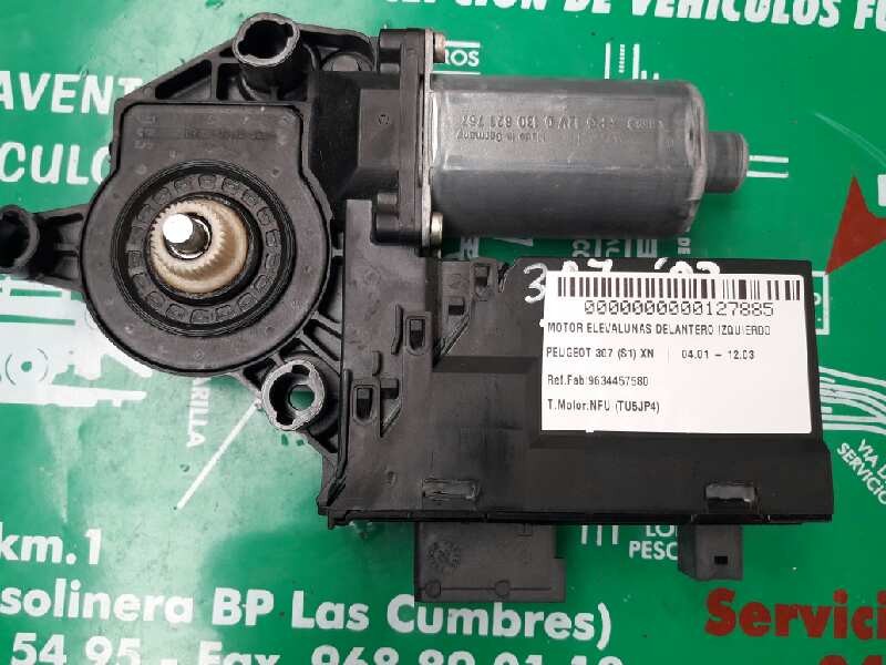 Recambio de motor elevalunas delantero izquierdo para peugeot 307 (s1) xn referencia OEM IAM 9634457580 0130821767 