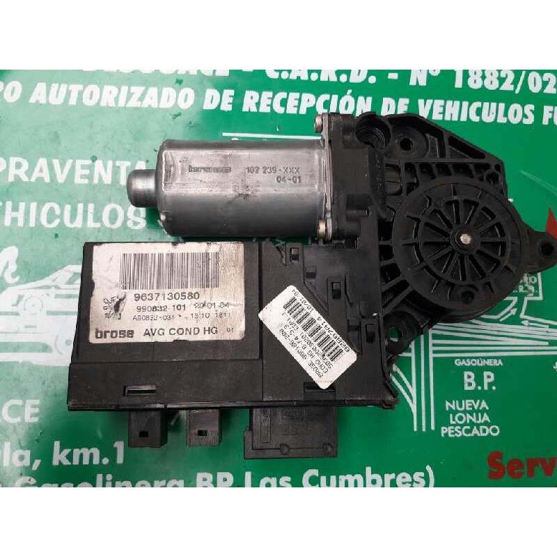 Recambio de motor elevalunas delantero izquierdo para peugeot 307 break / sw (s1) sw referencia OEM IAM 9637130580 0130821767 