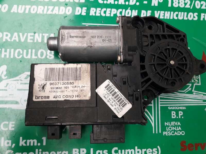 Recambio de motor elevalunas delantero izquierdo para peugeot 307 break / sw (s1) sw referencia OEM IAM 9637130580 0130821767 