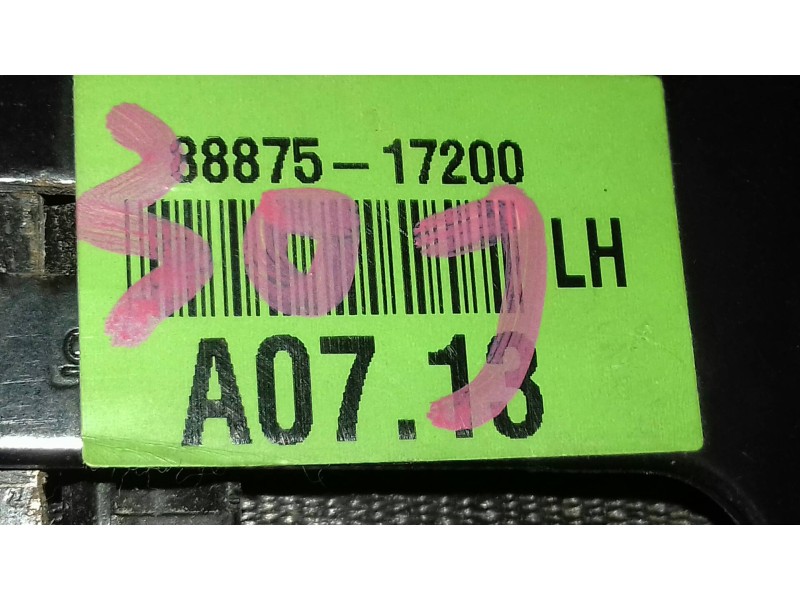 Recambio de cinturon seguridad delantero izquierdo para hyundai matrix (fc) 1.6 gls referencia OEM IAM 8887517200 A0713 