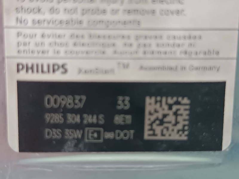 Recambio de bombillas para audi a5 sportback (8t) 2.0 tdi quattro (130kw) referencia OEM IAM 9285304244  
