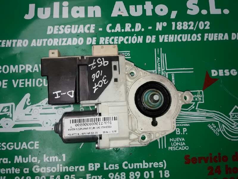 Recambio de motor elevalunas delantero izquierdo para peugeot 307 berlina (s2) xs referencia OEM IAM 9649911180 980697100 996385