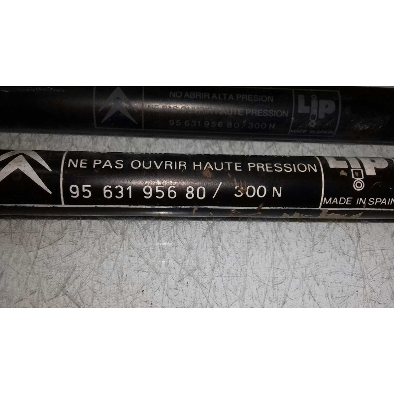 Recambio de amortiguadores maletero / porton para citroen ax 14 trs referencia OEM IAM 9563195680  300N