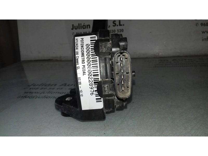 Recambio de potenciometro pedal para hyundai i30 classic gl referencia OEM IAM 100508J0679 32700 FDH