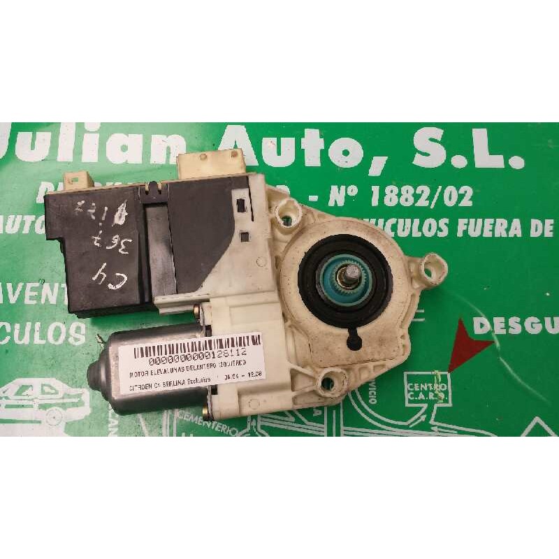 Recambio de motor elevalunas delantero izquierdo para citroen c4 berlina exclusive referencia OEM IAM 9647441480  996385100