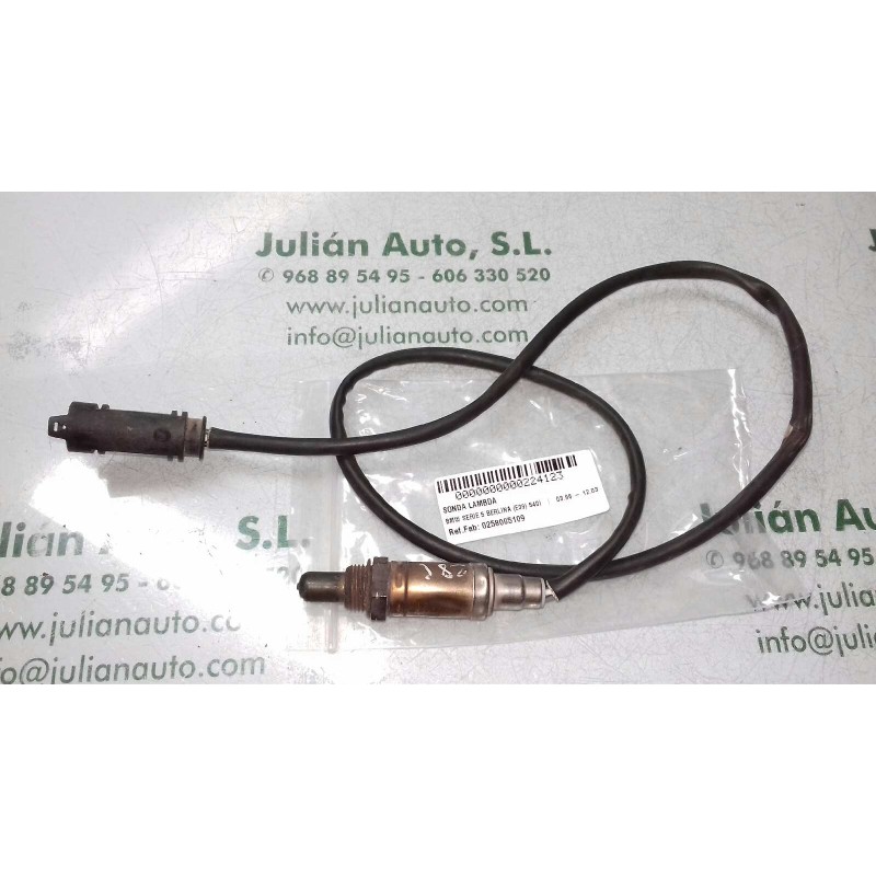 Recambio de sonda lambda para bmw serie 5 berlina (e39) 540i referencia OEM IAM 0258005109  2 + 2 PINES