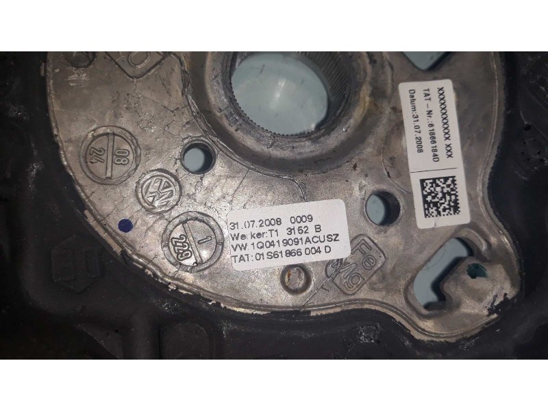 Recambio de volante para volkswagen tiguan (5n1) country referencia OEM IAM 1Q0419091  