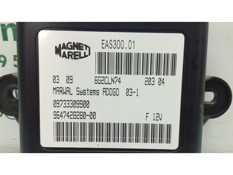 Recambio de centralita check control para peugeot 407 st sport referencia OEM IAM 09733309900 9647428280 MAGNETI MARELLI