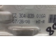 Recambio de cerradura puerta trasera derecha para volkswagen tiguan (5n1) country referencia OEM IAM 3C4839016A BLANCO 4+3 PINES 2