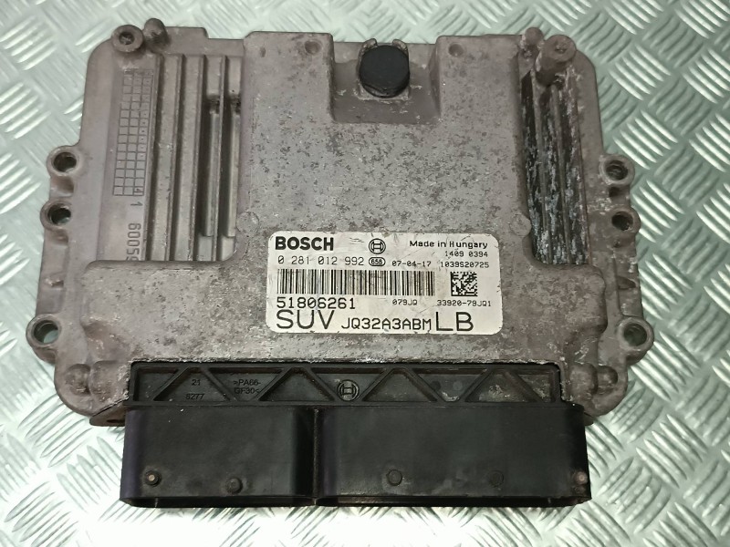 Recambio de centralita motor uce para suzuki sx4 rw (ey) gl+ referencia OEM IAM 0281012992 51806261 BOSCH