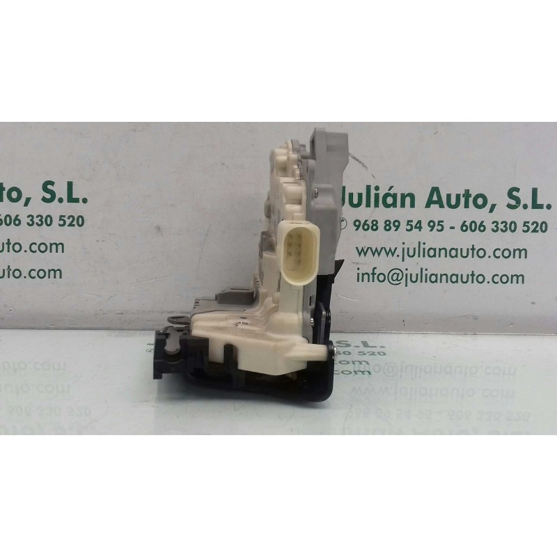 Recambio de cerradura puerta trasera derecha para volkswagen tiguan (5n1) country referencia OEM IAM 3C4839016A BLANCO 4+3 PINES