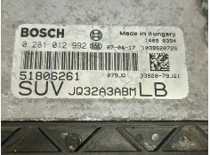 Recambio de centralita motor uce para suzuki sx4 rw (ey) gl+ referencia OEM IAM 0281012992 51806261 BOSCH 2