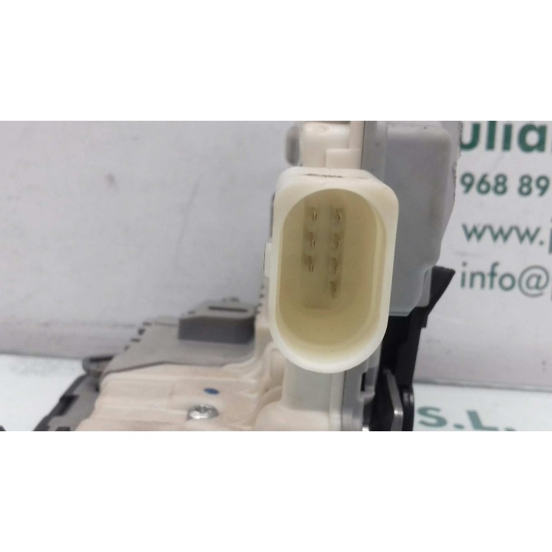 Recambio de cerradura puerta trasera derecha para volkswagen tiguan (5n1) country referencia OEM IAM 3C4839016A BLANCO 4+3 PINES