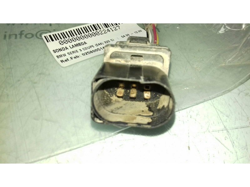 Recambio de sonda lambda para bmw serie 3 coupe (e46) 320 ci referencia OEM IAM 0258005143  3 + 3 PINES
