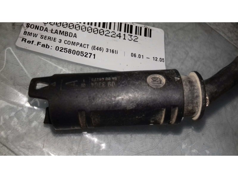 Recambio de sonda lambda para bmw serie 3 compact (e46) 316ti referencia OEM IAM 0258005271  2 + 2 PINES