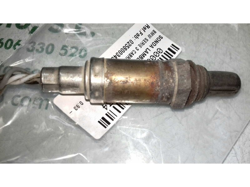 Recambio de sonda lambda para bmw serie 3 cabrio (e36) 1.8 cat (m43) referencia OEM IAM 0258003453  BOSCH