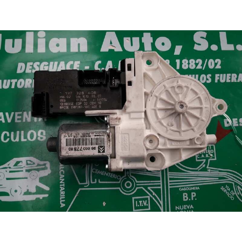 Recambio de motor elevalunas delantero izquierdo para citroen c6 exclusive referencia OEM IAM 1137328409 966877880 