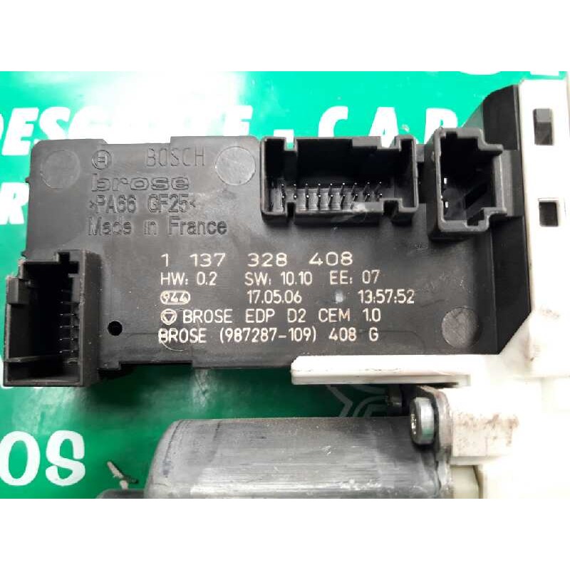 Recambio de motor elevalunas delantero izquierdo para citroen c6 exclusive referencia OEM IAM 1137328409 966877880 