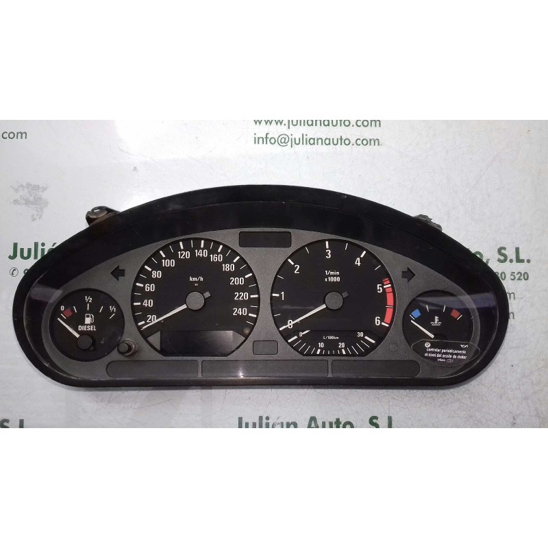 Recambio de cuadro instrumentos para bmw serie 3 berlina (e36) 320i referencia OEM IAM 8364380 6160583124 MOTOMETER