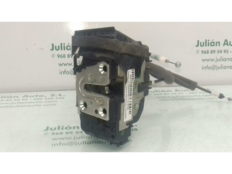 Recambio de cerradura puerta delantera izquierda para nissan juke (f15) acenta referencia OEM IAM 1X12CFLC NEGRO 6 PINES