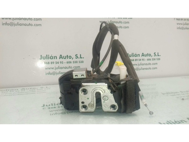 Recambio de cerradura puerta delantera izquierda para nissan juke (f15) acenta referencia OEM IAM 1X12CFLC NEGRO 6 PINES
