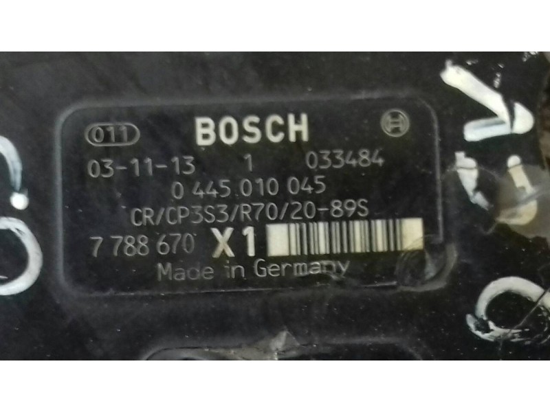 Recambio de bomba inyeccion para bmw serie 3 berlina (e46) 320d referencia OEM IAM 0445010045 7788670X1 BOSCH
