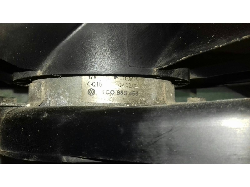 Recambio de electroventilador para volkswagen new beetle (9c1/1c1) 1.9 tdi referencia OEM IAM 1C0959455 L100M25 1C0121209
