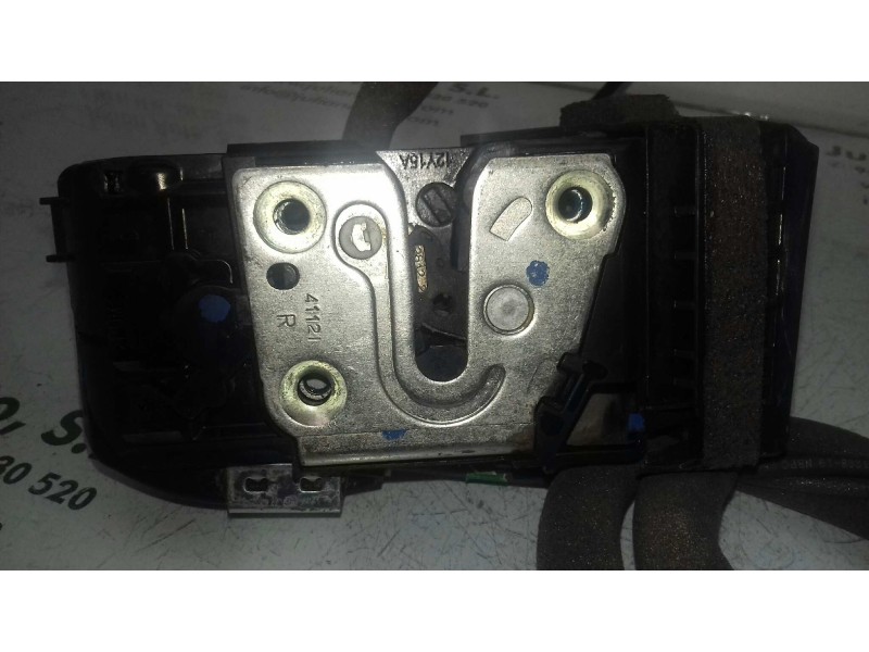 Recambio de cerradura puerta delantera derecha para nissan juke (f15) acenta referencia OEM IAM X12CFRC NEGRO 3 PINES