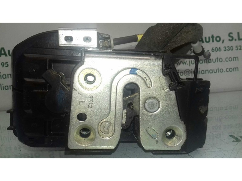 Recambio de cerradura puerta trasera izquierda para nissan juke (f15) acenta referencia OEM IAM  NEGRO 3 PINES