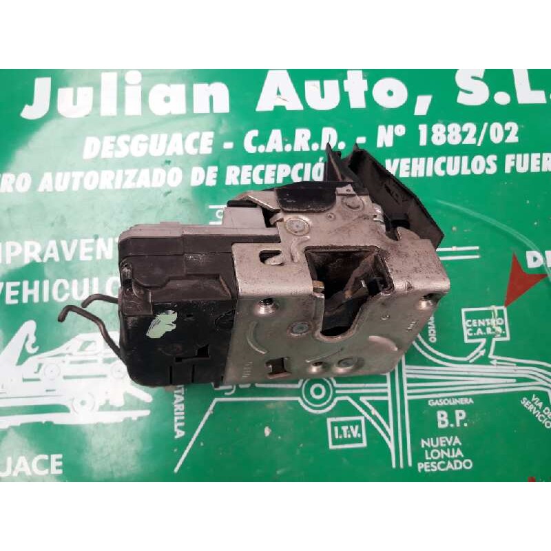 Recambio de cerradura puerta delantera izquierda para peugeot 307 (s1) xr referencia OEM IAM 6PINES 6 PINES GRIS