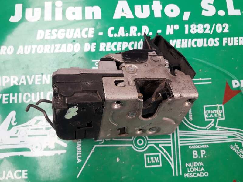 Recambio de cerradura puerta delantera izquierda para peugeot 307 (s1) xr referencia OEM IAM 6PINES 6 PINES GRIS